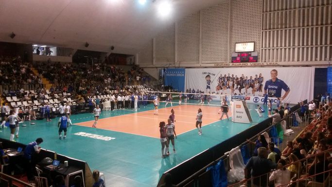 Volleyball - Semi-final of the Superliga in Tijuca